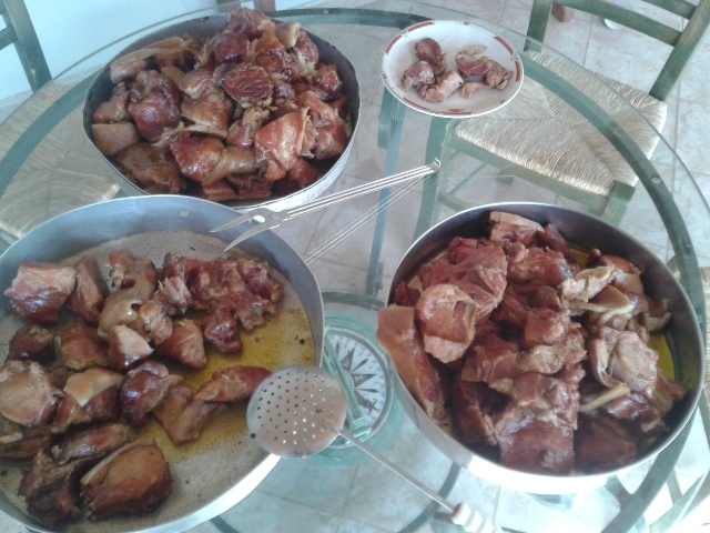 tradiotional smoked pork